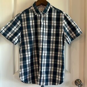 Denim & Flower Men’s Plaid Slim Fit Shirt Sz. L